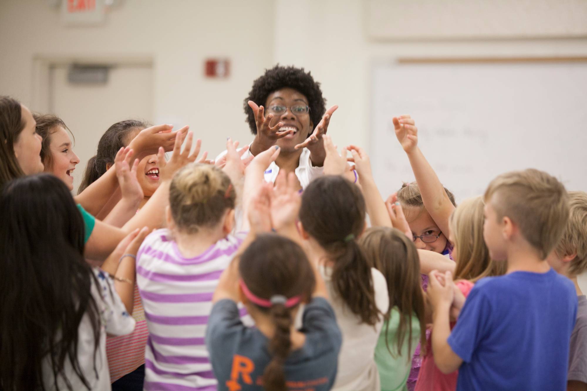 Will Power Summer Camp - Group of children participating in an activity